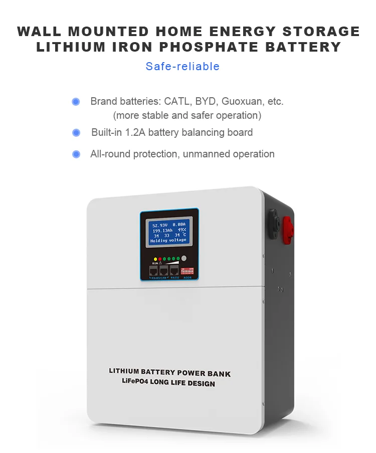 High Capacity 3kw 5kw Lifepo4 10 Kwh 48v 24v 100ah 200ah Iron Ion