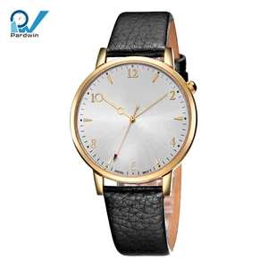 Sunburst Dial Carnival Watches Anti-reflection Sapphire Glass with Italian Genuine Leather Men Stainless Steel Unisex 2019 Watch
