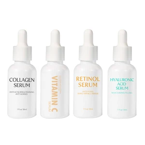 MSDS  Private Label Whitening Vitamin C Hyaluronic Acid Serum Retinol Serum for Face