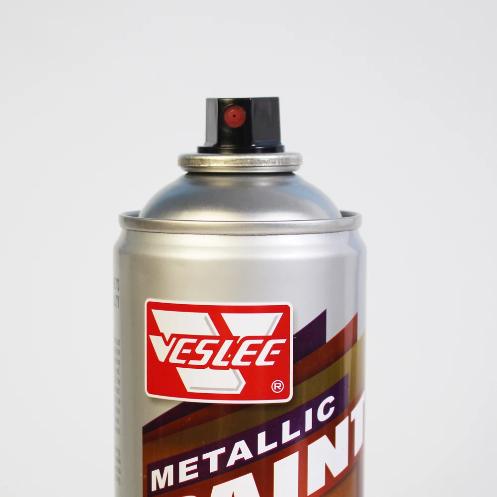 High Quality 450ml Non-toxic Full Paint Film Matt Gold Spray Paint