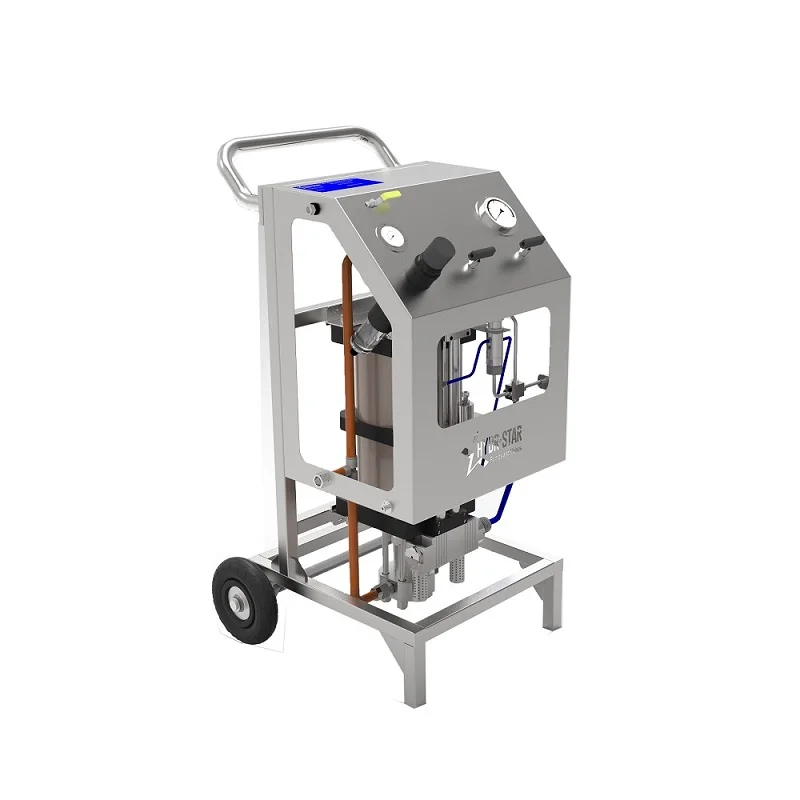 HYDR-STAR High Flow High Pressure  up to 3000 Bar  Air Driven Liquid Pump Booster Pump Hydraulic Unit