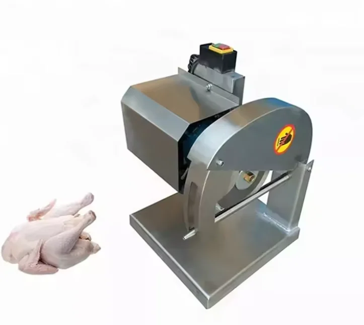 Electric Chicken and Duck Meat Processing Machine Portable Portion Cutting & Bone Saw Cutter for Poultry Meat