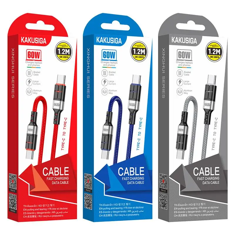 KAKUSIGA KSC 696 Type C Otg Adapter Cable Fast Charging