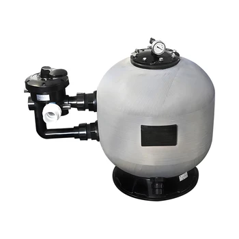 Wholesale Pool Equipment Side Mounted Sand Filter Filtration System Fiberglass Swimming Pool Sand Filter