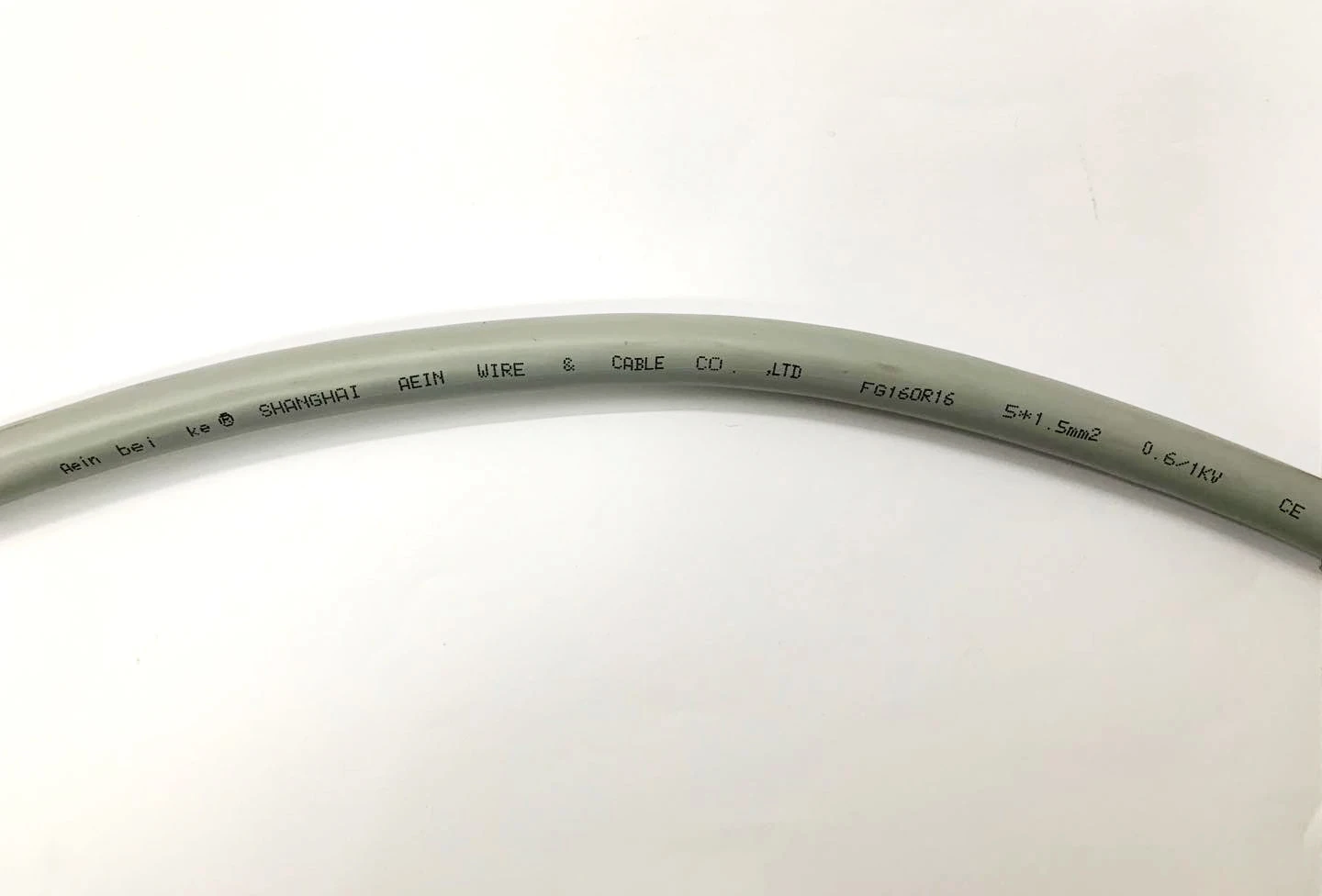 Customized Rubber Insulated Oil Resistant Fg16or16 Cable 3 Core 2.5 Mm