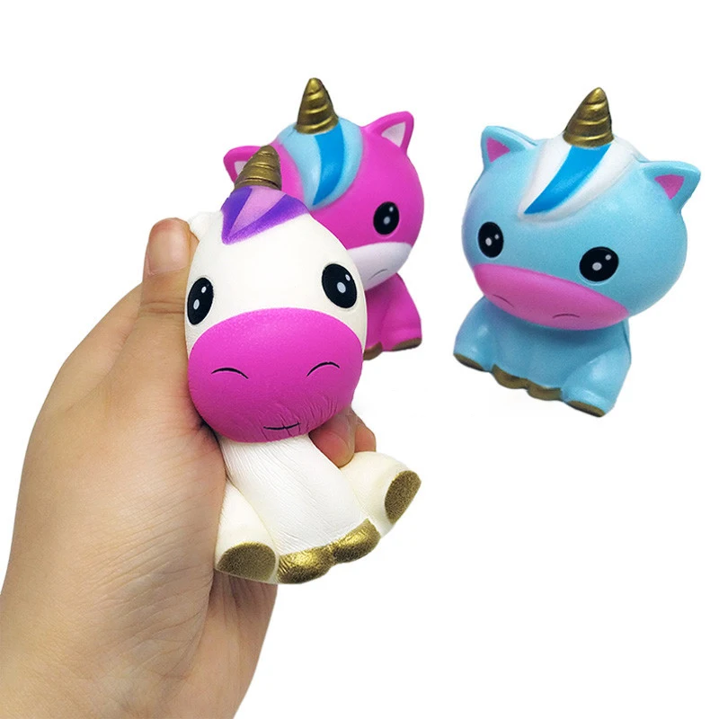 Unicorn Squeeze Toys - Stress Relief Fidget Fun for Kids