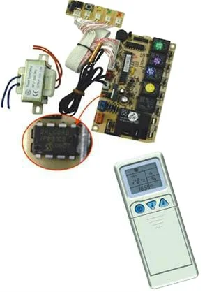 Universal Plastic AC Remote Control Electric Manual Power Source for Various Home & HVAC Air Conditioner Models