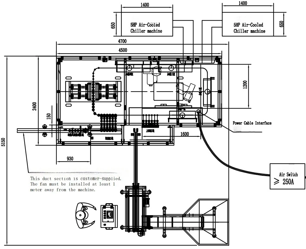 product high speed 6 cavity variable pitch blow molding machine for water beverage bottle blowing production line-5