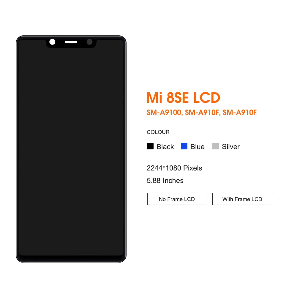 Mobile Phone touch screen For Xiaomi MI8 SE LCD Screens Display factory price For Xiaomi MI8 SE LCD Screen Display