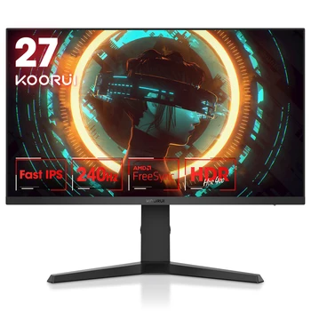 KOORUI-240hz 1msOD応答時間モニター27インチゲーミングモニター144hz