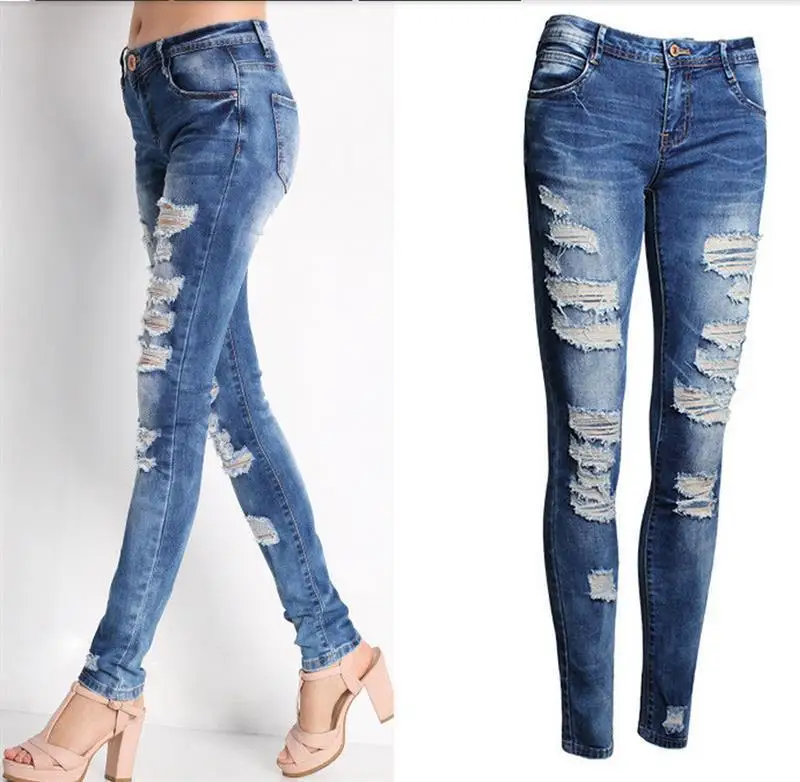 Plus Size Women Skinny Fit Mid Rise Stretchable Denim Jeans Pack of 2