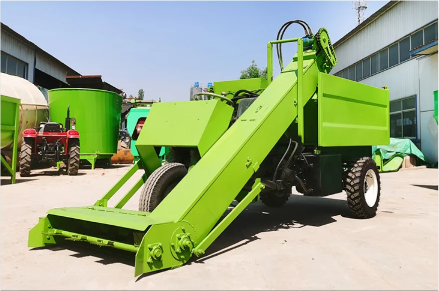 Cattle Shed Cleaning Threewheeled Manure Shovel Selfpropelled