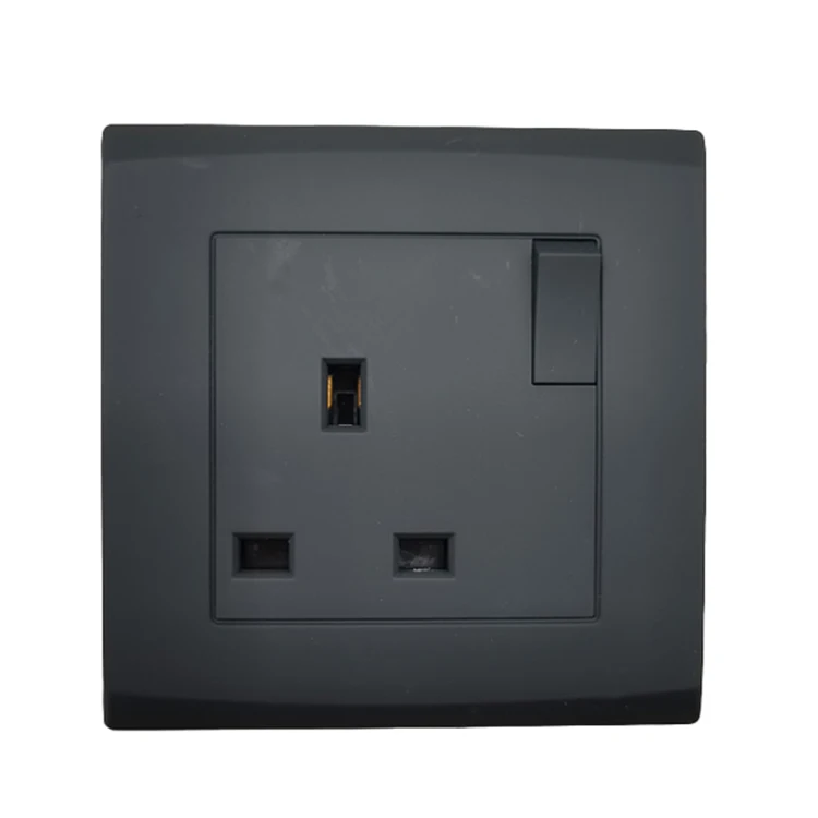 VNX Socketed Switch 13A 3pin Socket Wall Switch and Socket