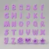 letter purple