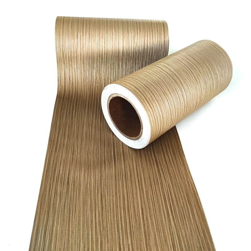 Небольшой минимальный заказ ПВХ Декоративная пленка для мебели ламинированная с текстурой древесины наконечников PS WPC