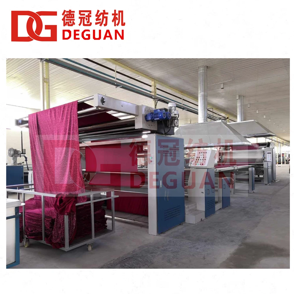 Open Compactor Is Specially Used for Processing Knitting Fabric With Vertical and Horizontal Return Chain and Compacting Machine