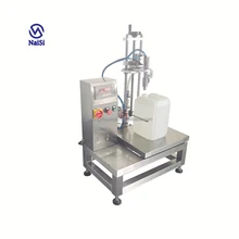 semiautomatic liquid weighing filling machine