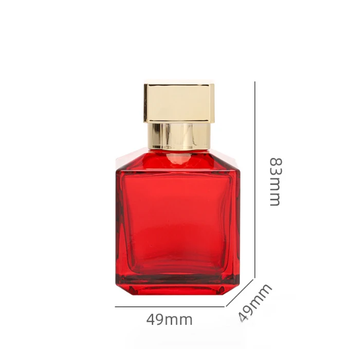 Wholesale 70ml perfume bottle daily fine spray glass dispenser bottle men's portable hydration spray empty bottle