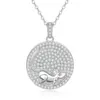 Zircon 1.2mm*18pcs White Gold Plated