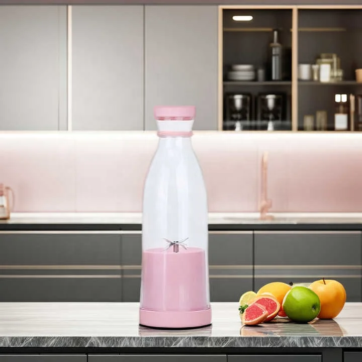 Portable Rechargeable Juicing Cup Small Home Multifunction Electric Juicer Home Gift Fruit Shaking Cup Fruit and Vegetable Juice 3