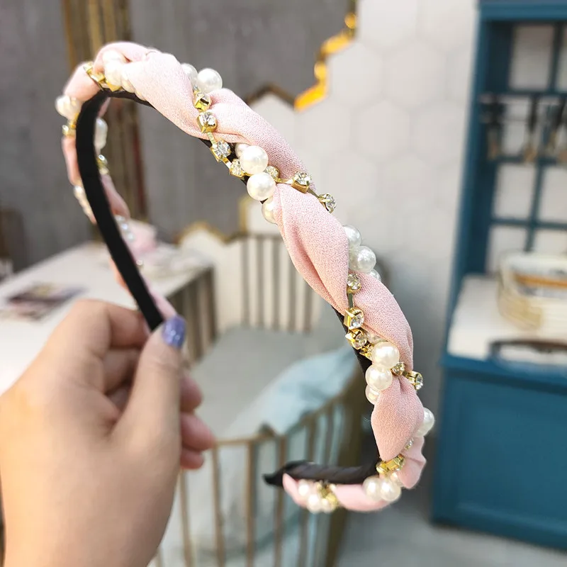 Pearl Braided Headband