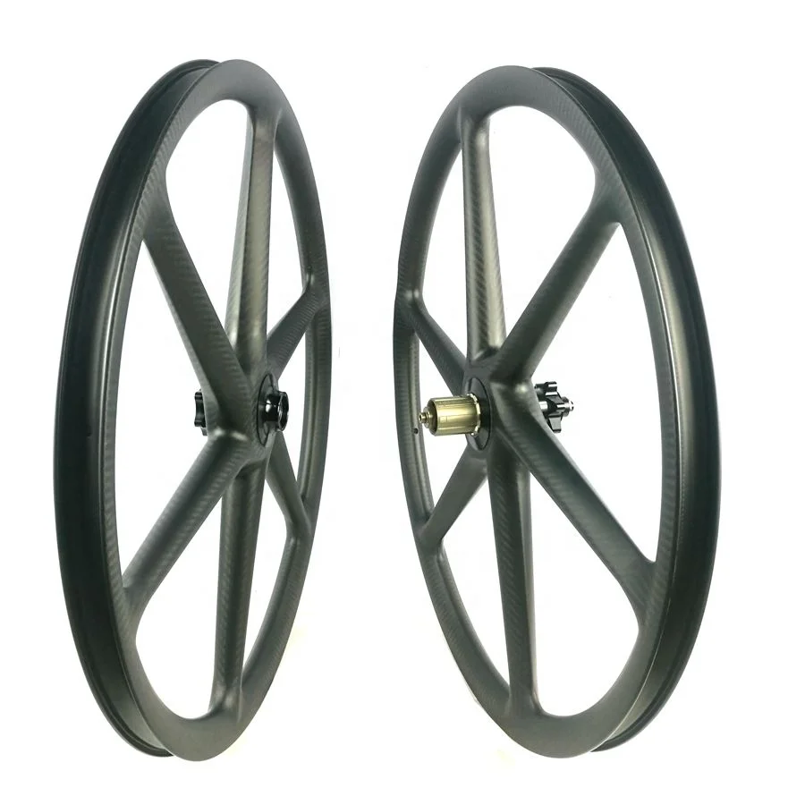 650B Lefty Hub MTB Carbon Fiber Bike Wheels - Durable & Fast