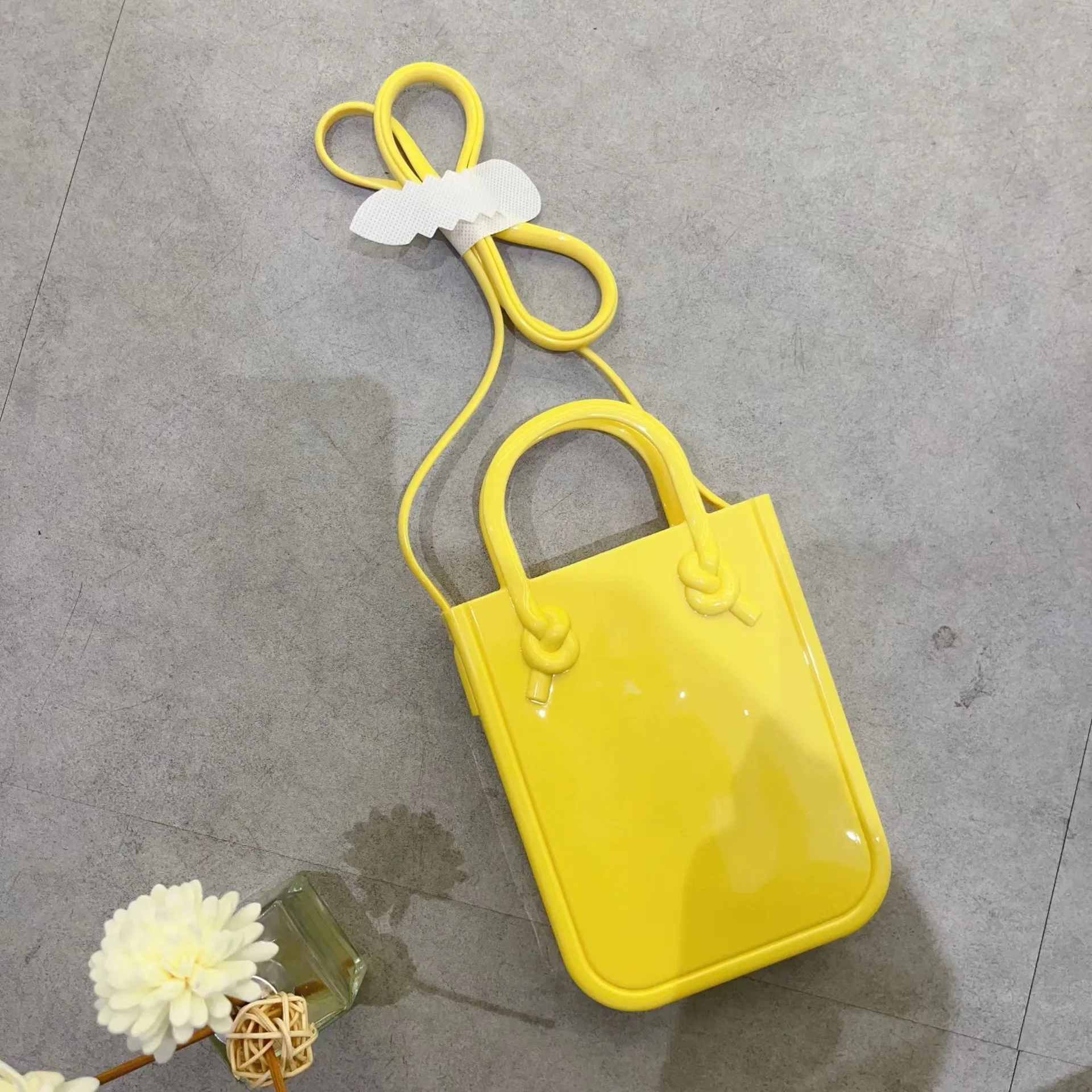 PVC ゼリーフォンバッグ ハンドヘルド 小さなキャンディー ファッショ 