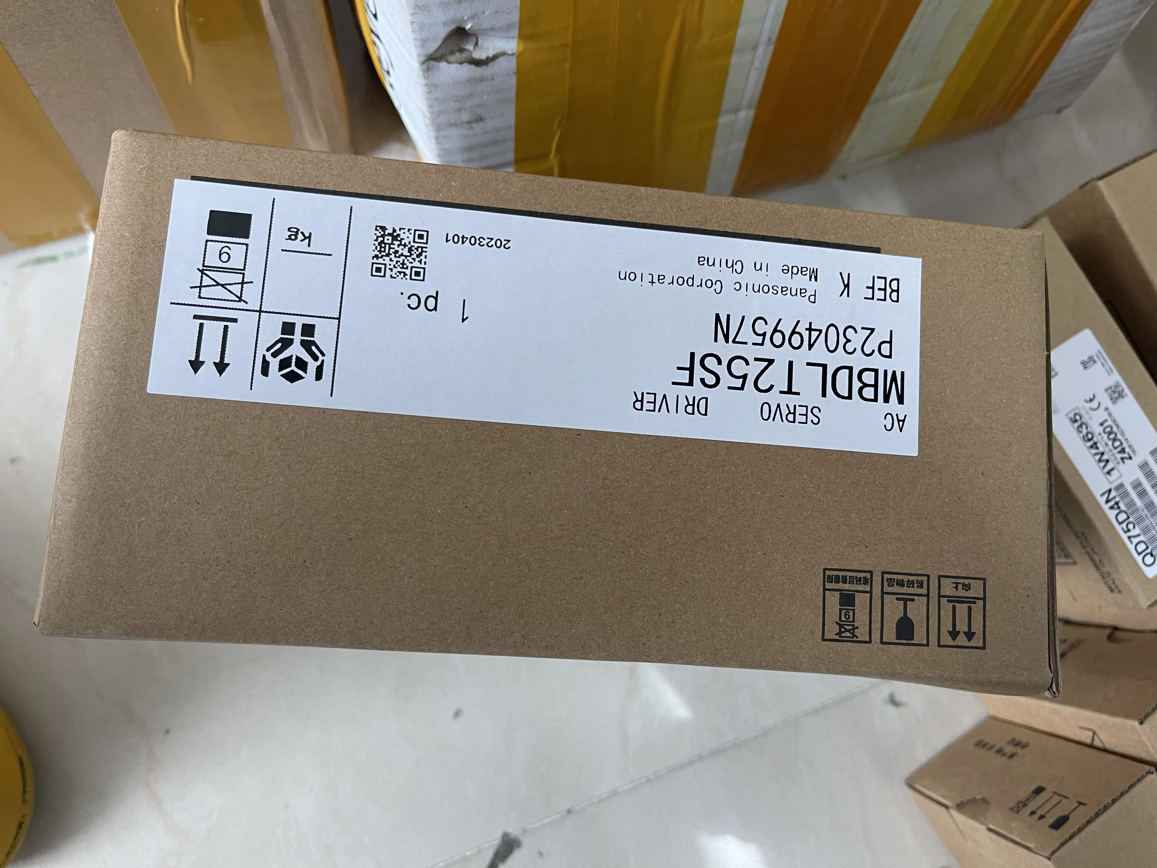 Panasonic AC Servo Driver MBDLT25SF