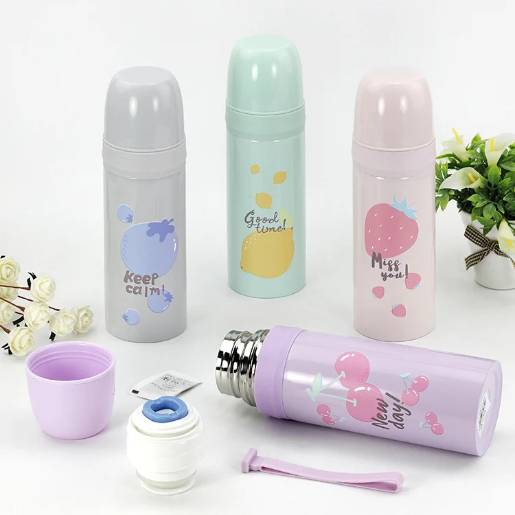 wholesale lovely carton design custom thermos