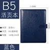 B5 blue loose-leaf