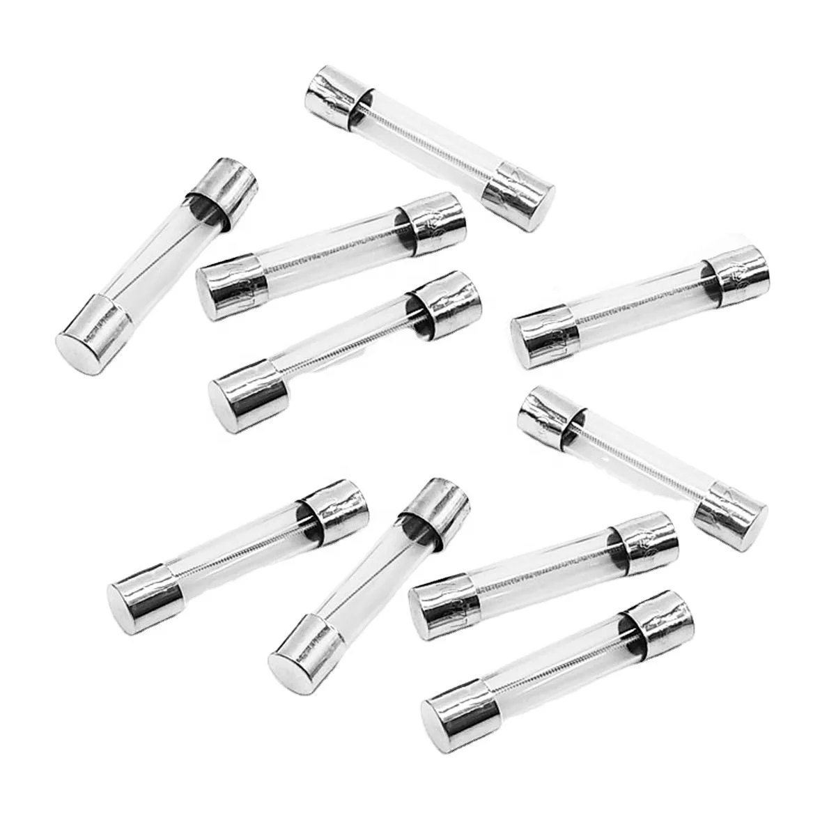 Fusibile Vetro Soffiaggio Lento 3 Amp 10 250V - Vetro A Soffiaggio Lento 6x30 Mm Per Protezione Elettrica Fusibili T3al250v 3a - Foto 7