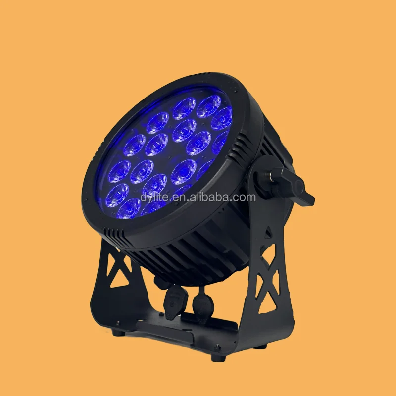 IP65 12x18w RGBAW UV Led Par Battery Wireless Wifi Uplight