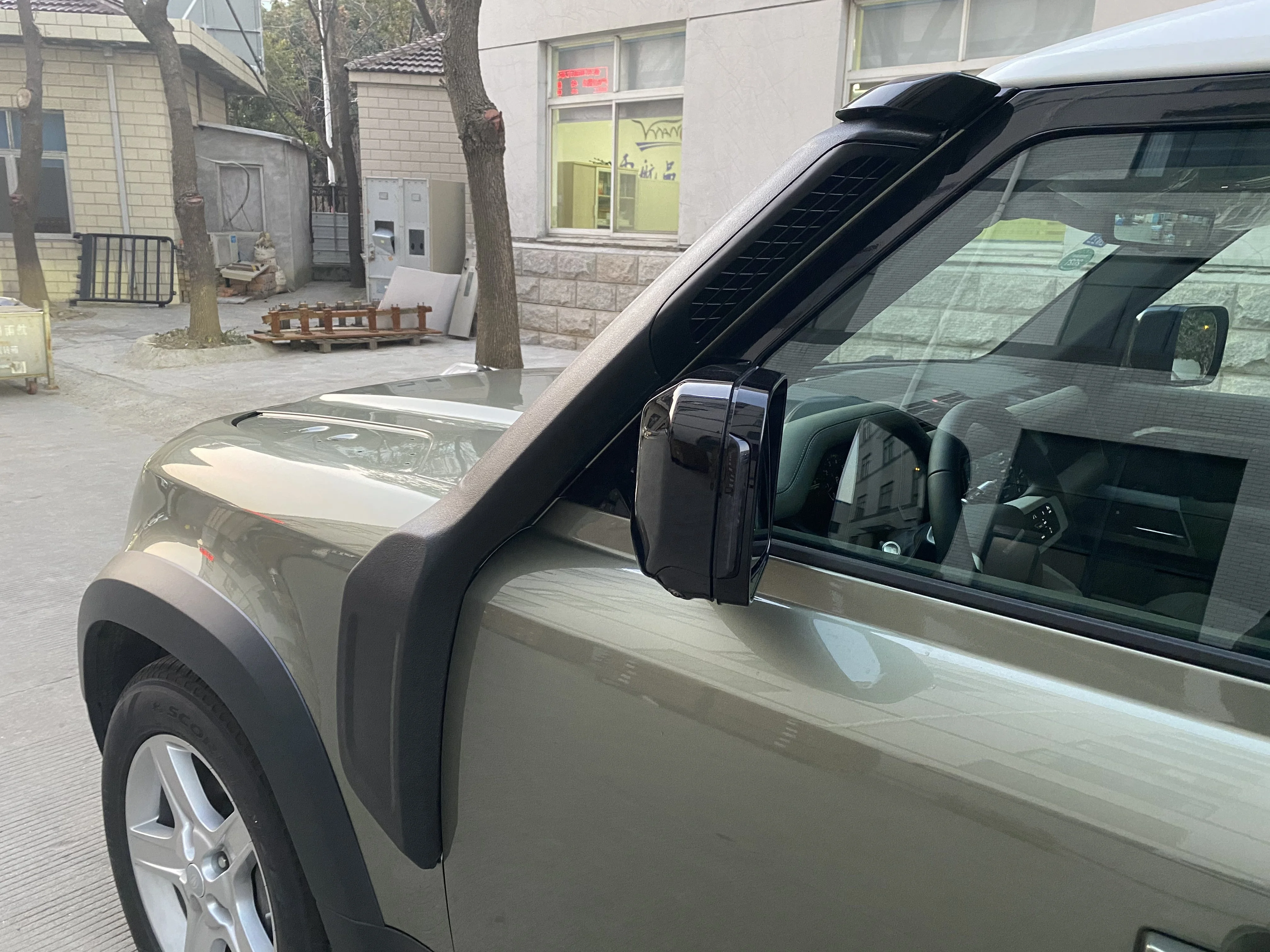 Land Rover OEM Defender L663 90 110 130 Snorkel Raised Air Intake VPLEP0543 | 車のエアインテーク Compatible With Land For Rover For Defender 2020 2021 2 | ボンネット | BANVAL(みき)