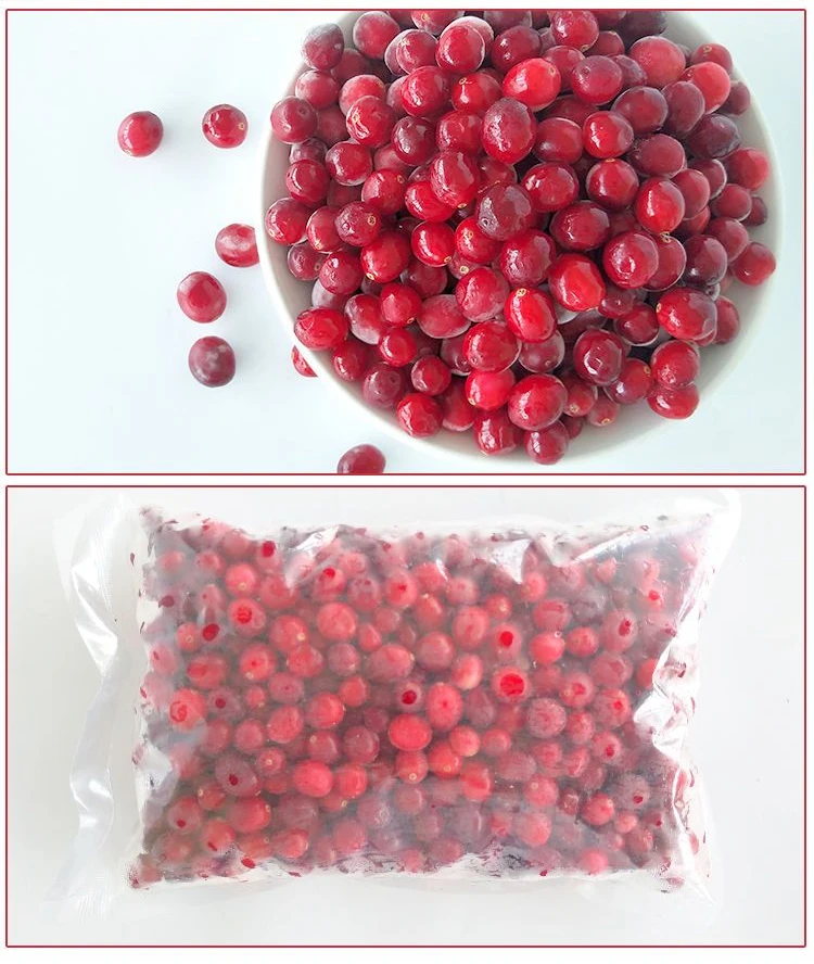 Frozen cranberries