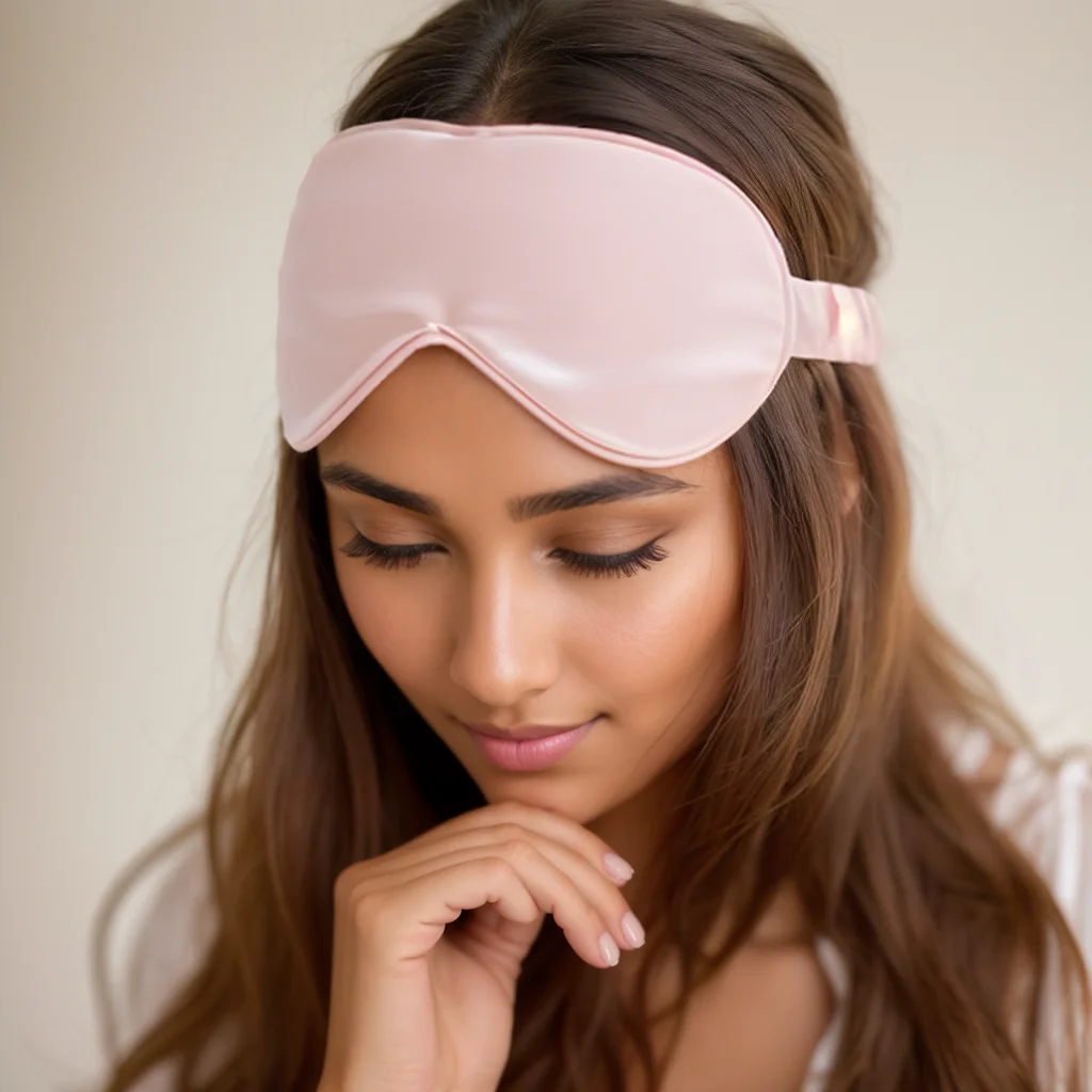 New Arrival Night Shift Workers Restful Sleep Comfortable Silk Eye Mask
