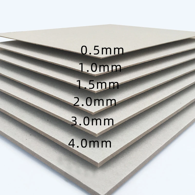 1.5mm Thickness Uncoated Laminated Grey Chip Board for Advertising Board