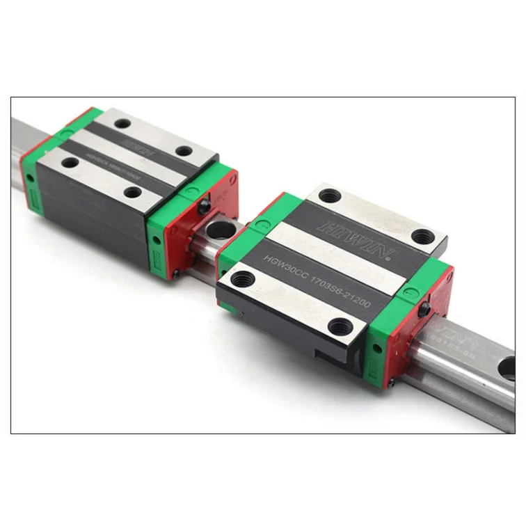 New Hiwin HGH25CAZAC Square Block Linear Guides HGH25 Series up to 4000mm Long 
