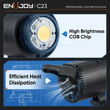 ENUJOY C23 100W LED Professional Sun Lamp 3 Colors Light Video Led detail image