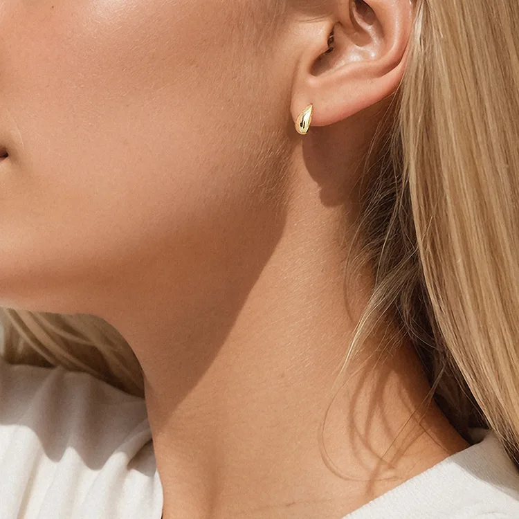 Chunky Hoop Earrings