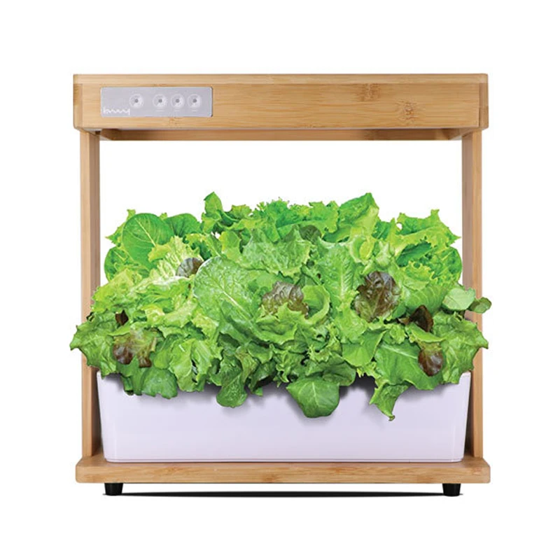 Phone App Remote Control New Designed Hydroponic Trough Plastic Nft Trays Growing System Black White Marketing Hot PVC Key Food
