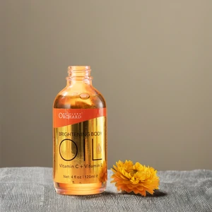 OEM Private Label Body Care Block Melanin and Improve Skin Shine Whitening Massage Oil for Spa