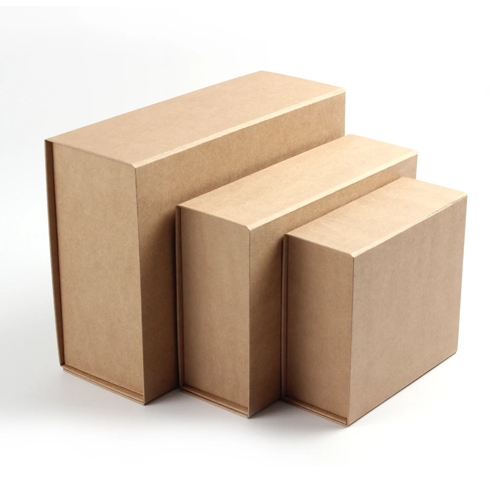 Ready to Ship Folding Packaging Gift Box Magnetic Flat Boxes