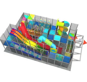 China Factory Commercial Kids Indoor Playground - Multifunctional Naughty Castle Parent-Child Amusement Park Equipment