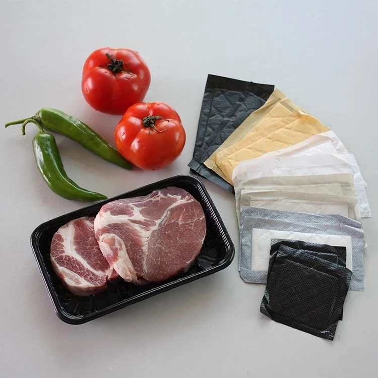 Food Meat Soaker Pads Absorbent Meat Pads