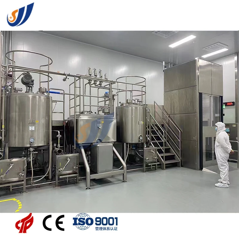 Full Automatic Egg Liquid Production Line with Pasteurizer for Industrial Plant