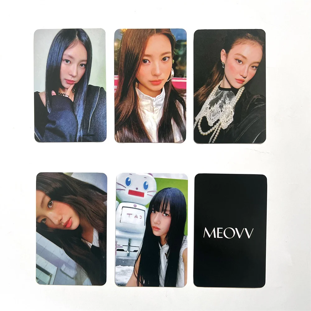 Kpop MEOVV シングル MEOW フォトカード ポストカード アルバム LOMO