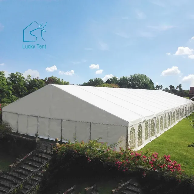 Sale High Quality Nigeria UV-resistance Wedding Hall Tent 20x40M Canopy Big Party Tents For Events Outdoor
