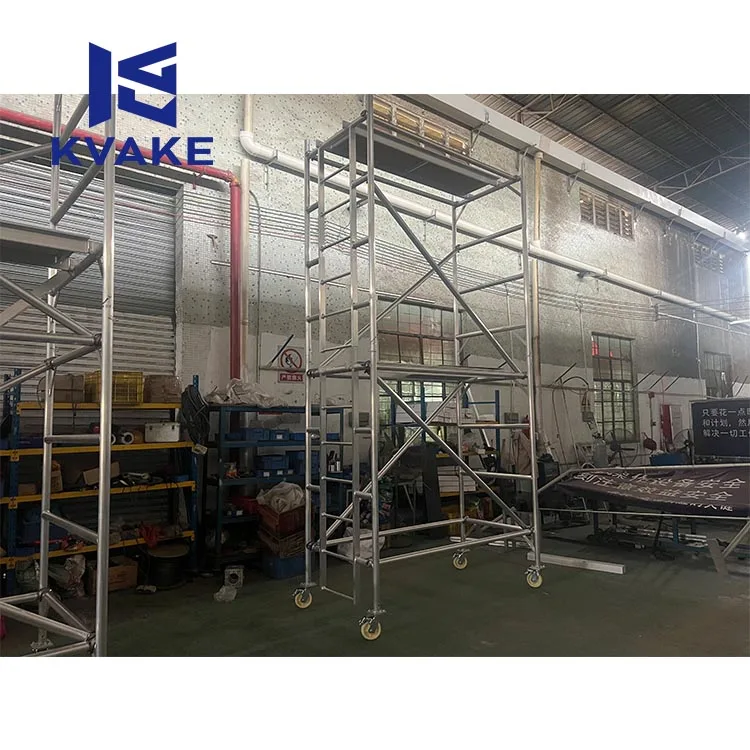 Factory Wholesale Mobile Aluminum Scaffold Adjustable Tower Base With ...