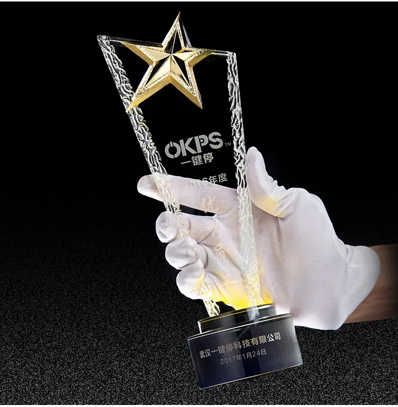 hot selling metal blank trophy crystal crown trophy awards-37