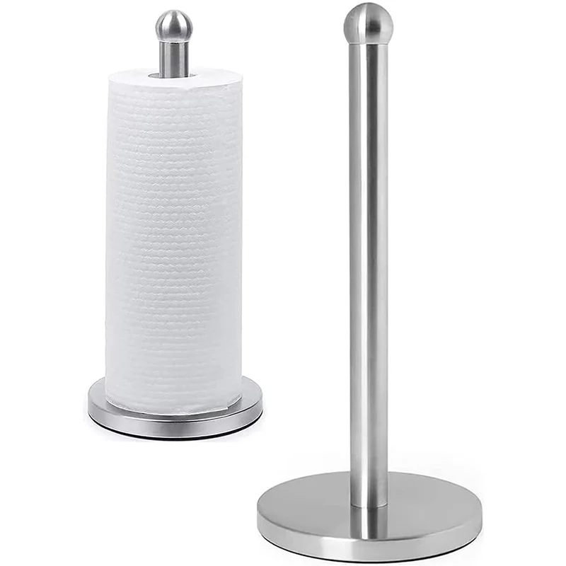 Countertop Simply Kitchen Tissue Holder Stainless Steel Paper Towel Holder